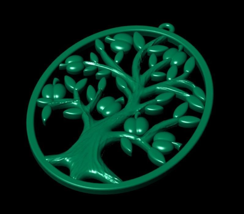 Pendant od86 3D print model_11