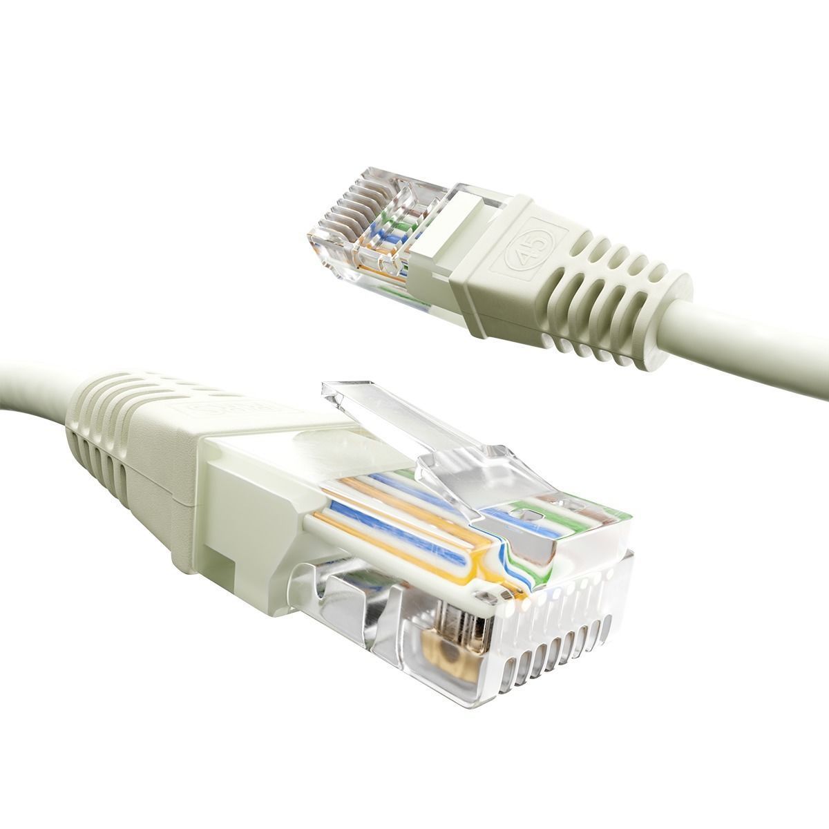 Ethernet Plug RJ-45 - 3D Model 3D model_1