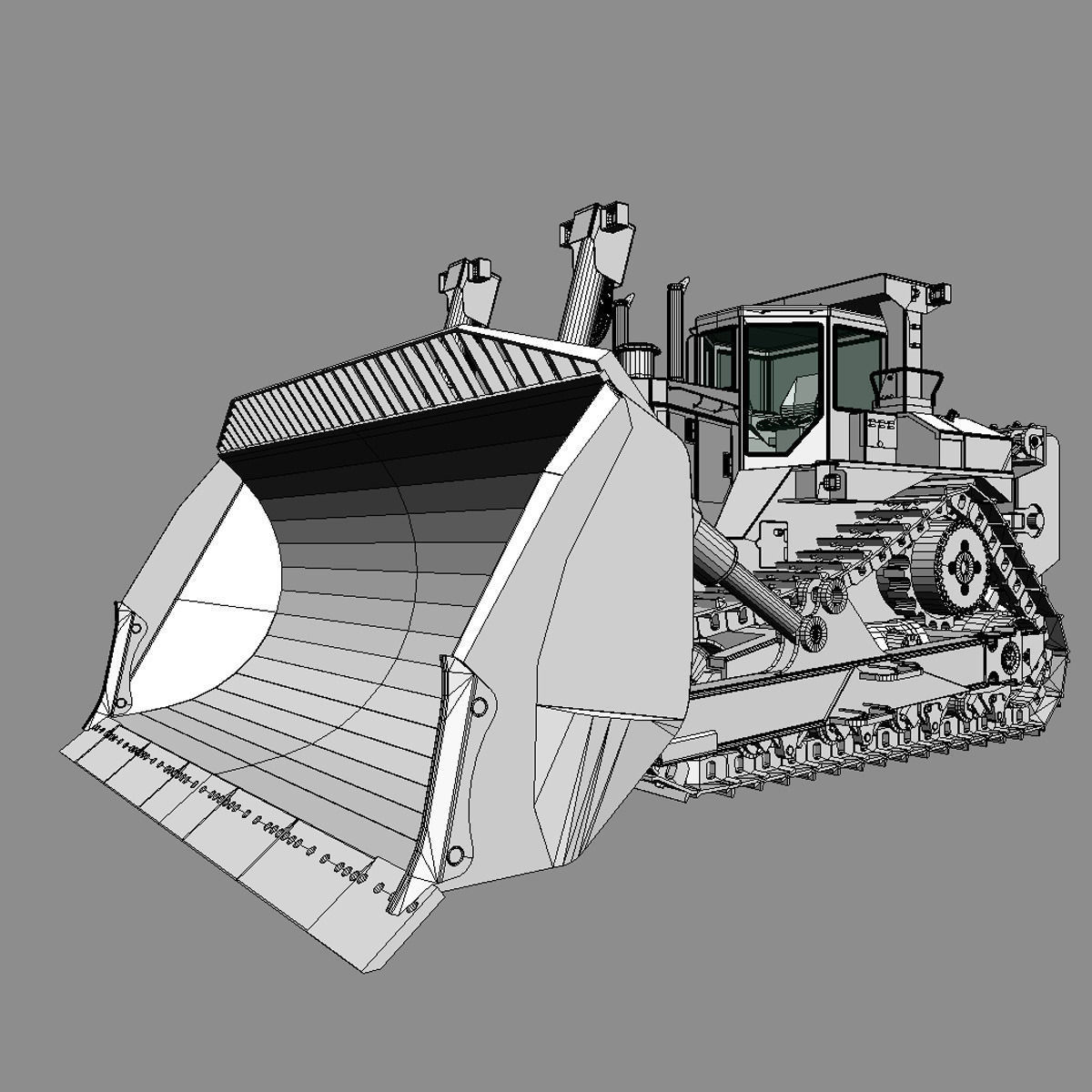 Collection Mining Machines 1 3D model_4