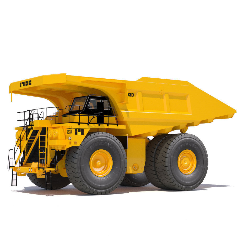 Collection Mining Machines 1 3D model_1