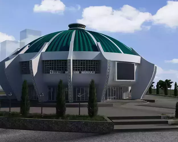 state circus 3D model