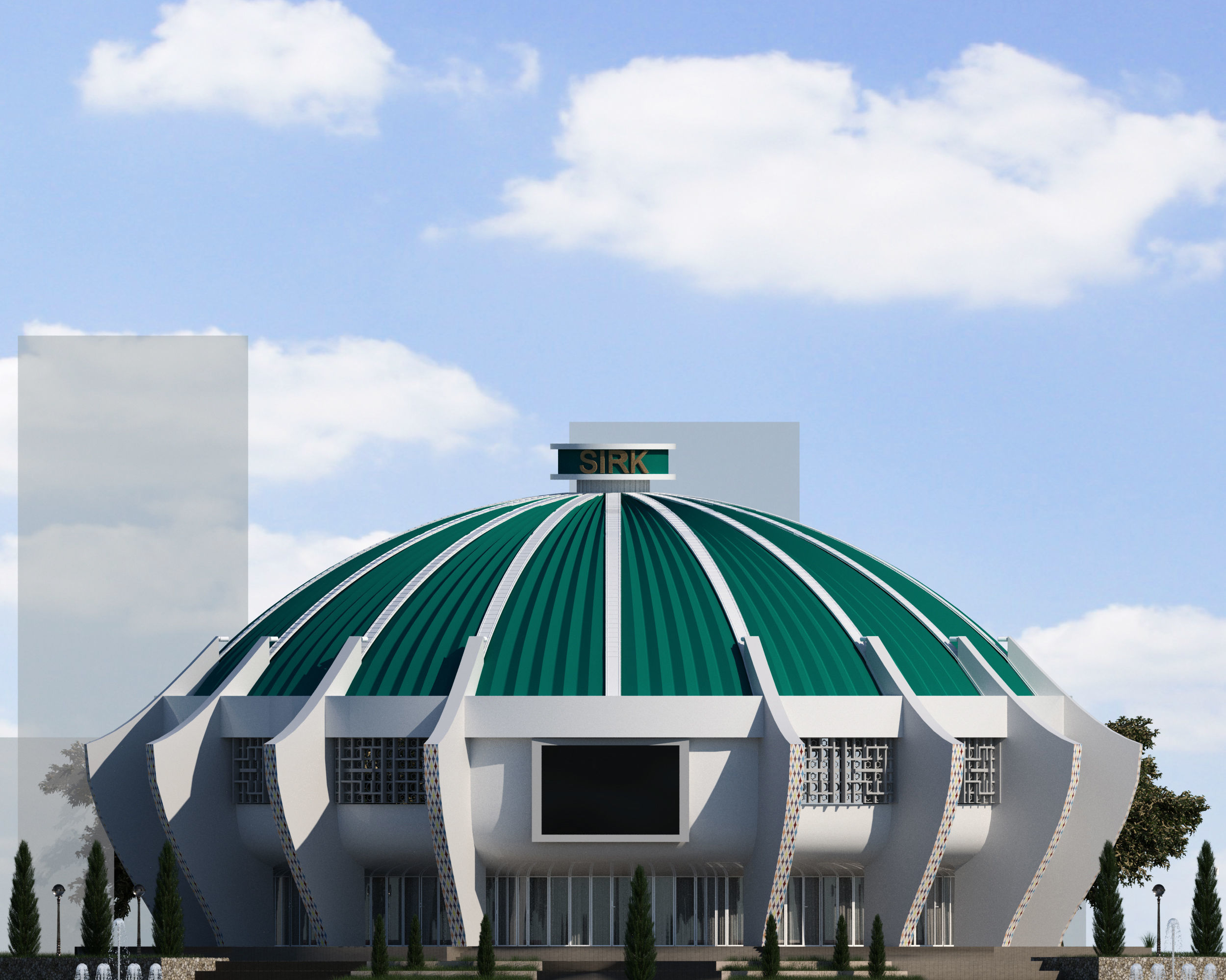 state circus 3D model_1