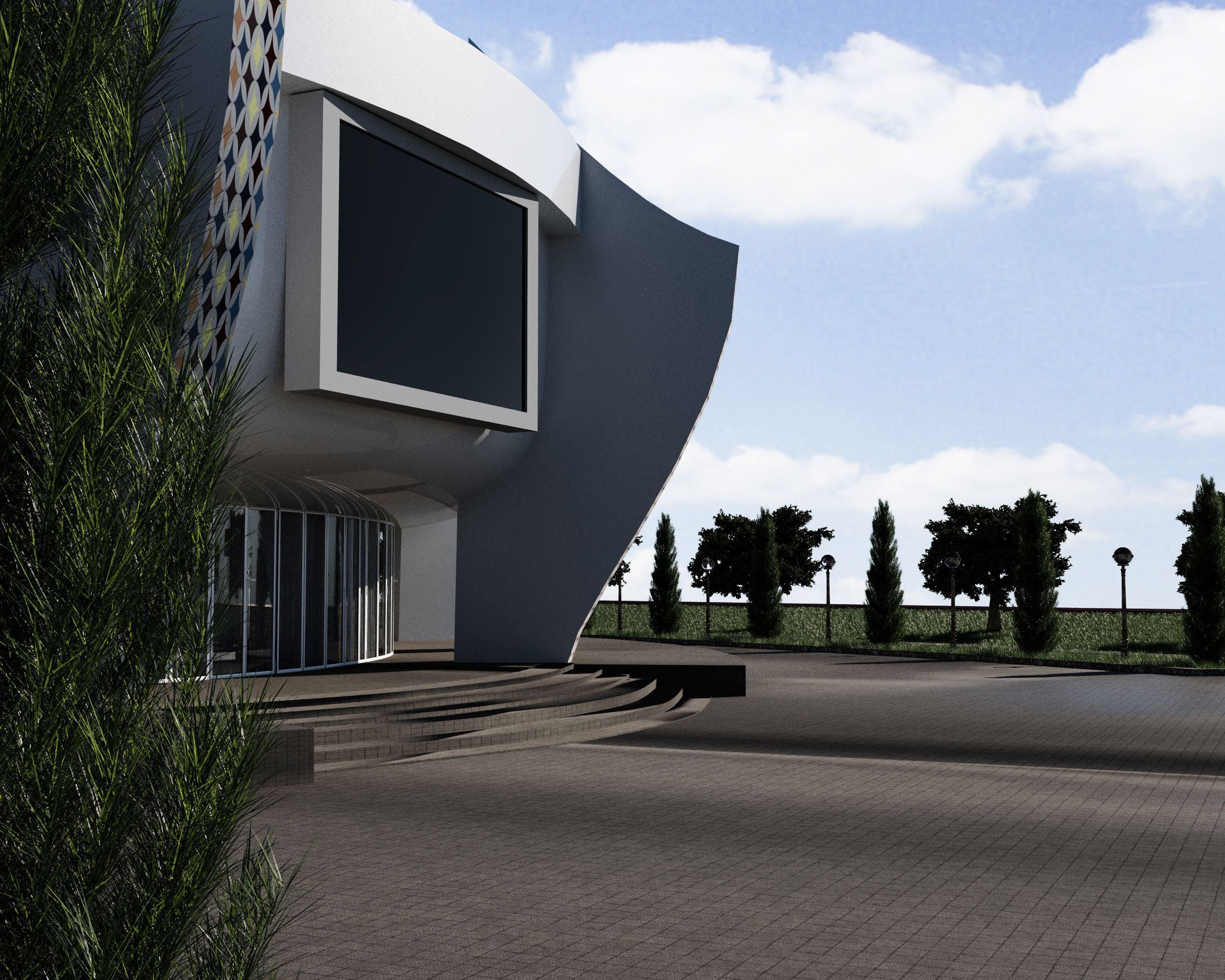 state circus 3D model_3