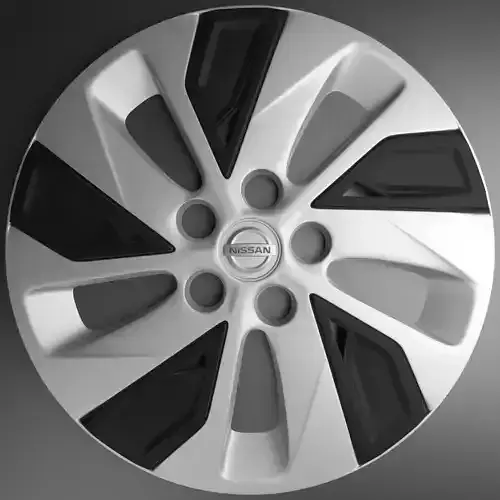 Nissan Altima 2021 hubcaps 3d model 3d model