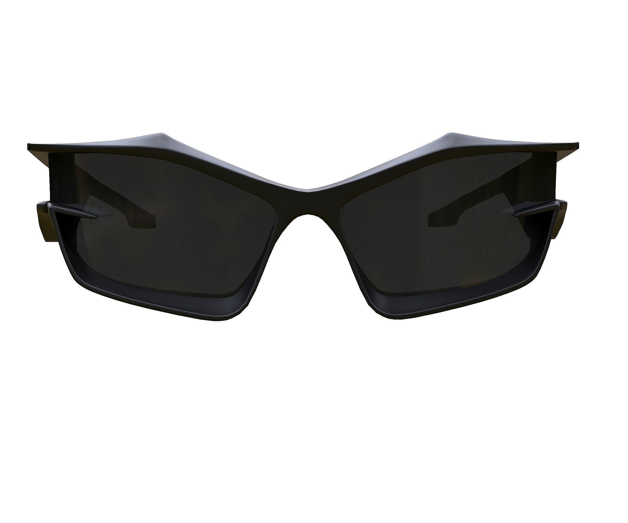 Givenchy Giv Cut sunglasses in nylon Low-poly 3D model_8