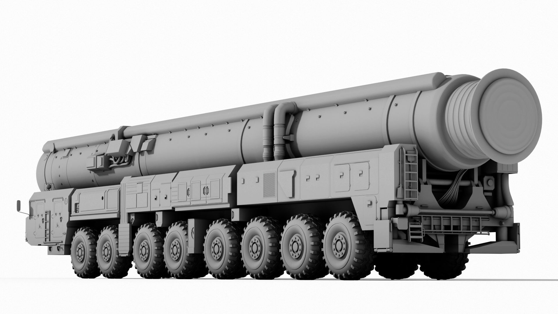 RS-24 Yars Topol-M Blender EEVEE-PBR 3D model_17