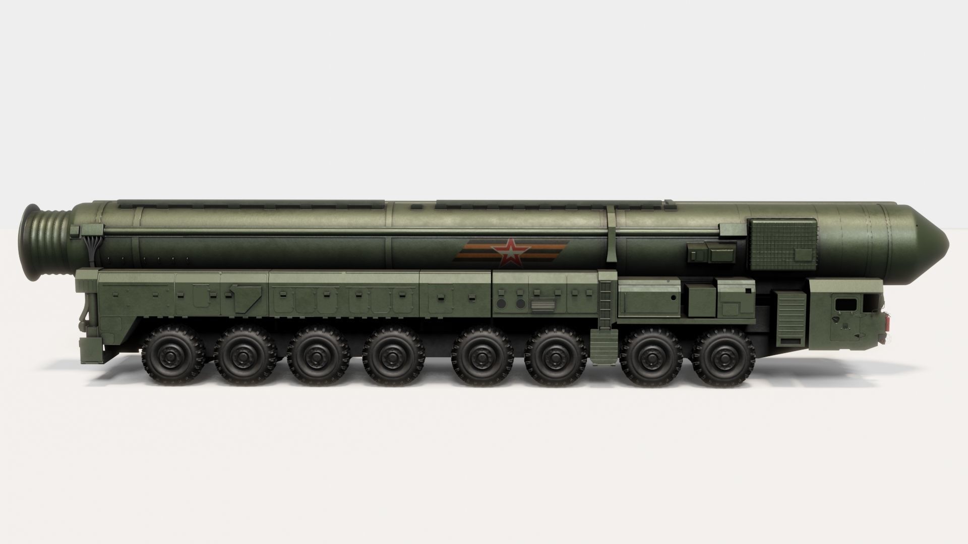 RS-24 Yars Topol-M Blender EEVEE-PBR 3D model_14