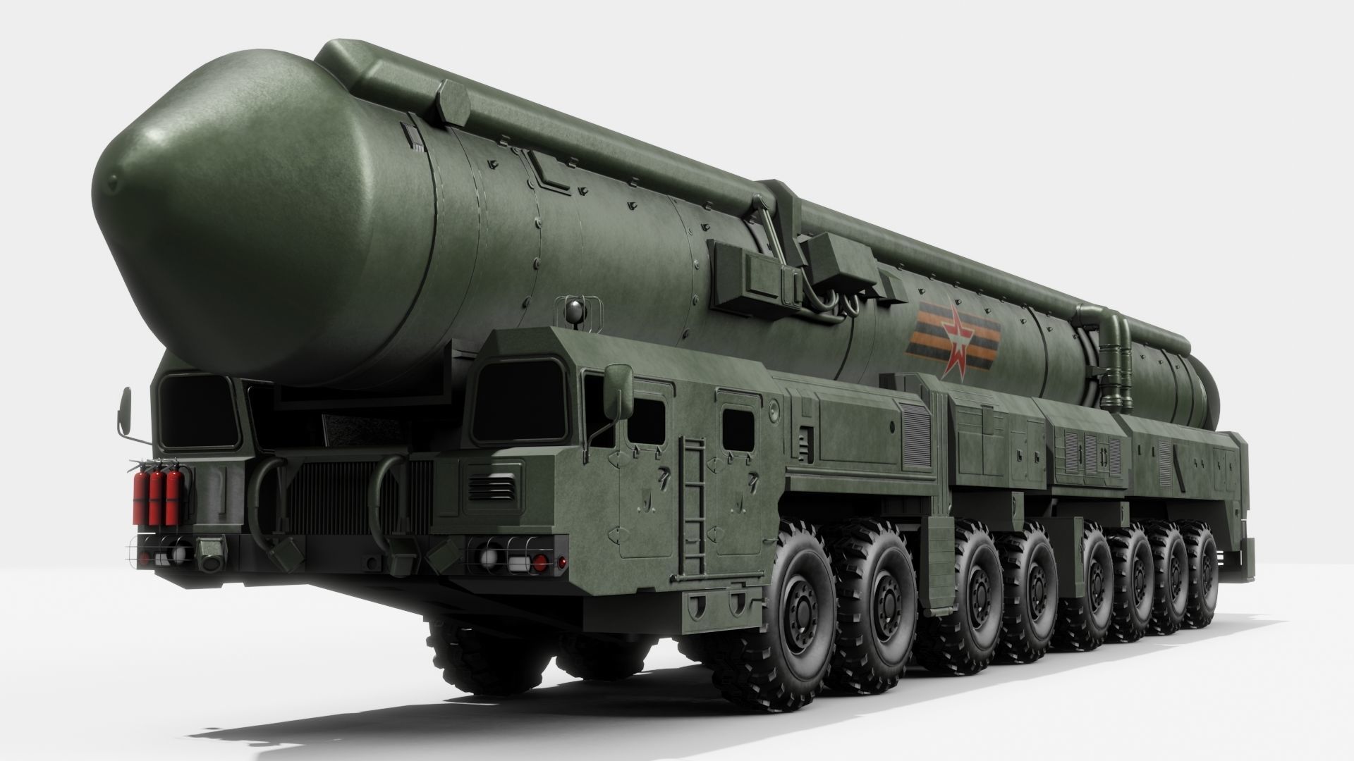 RS-24 Yars Topol-M Blender EEVEE-PBR 3D model_2