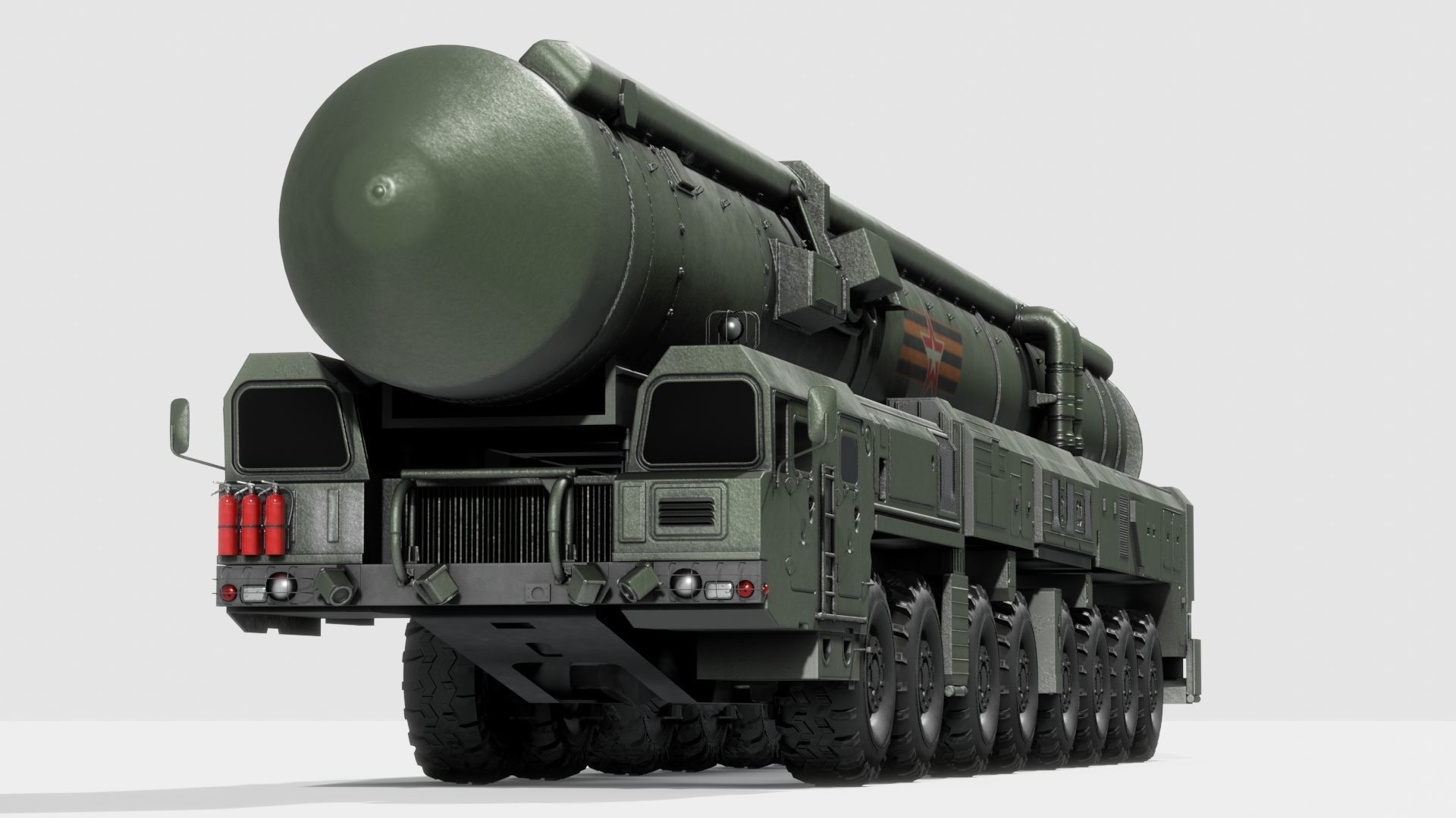 RS-24 Yars Topol-M Blender EEVEE-PBR 3D model_5