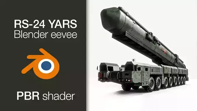 RS-24 Yars Topol-M Blender EEVEE-PBR