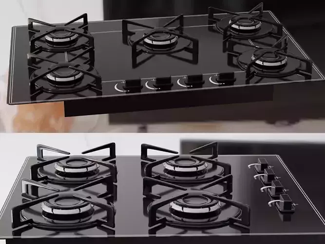 two cooktops for kitchen counter