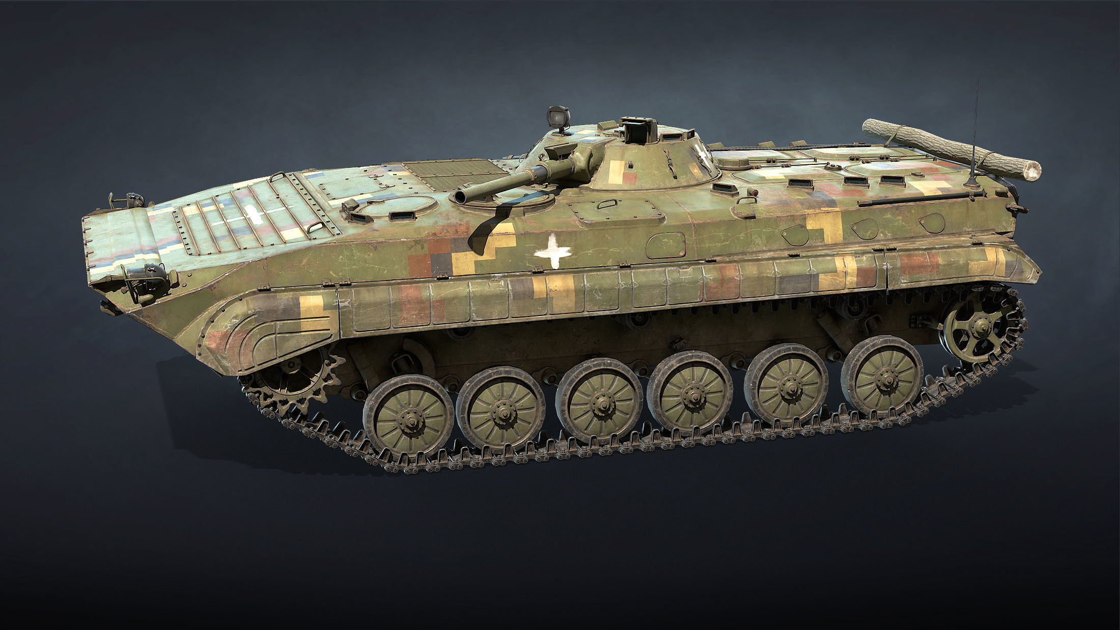 BMP-1 Set swiss armoured vehicle 3D Model Collection_5