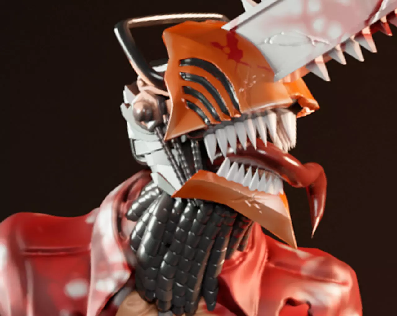 chainsawman for 3Dprint  3D print model_0