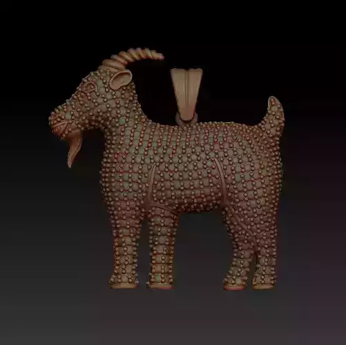 Goat Pendant 
