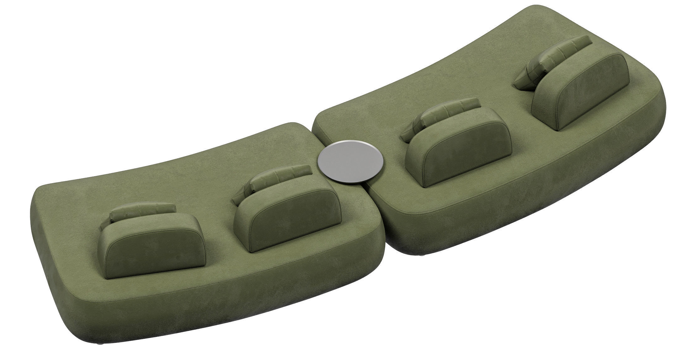 Art Nova - Curve Sofa 3D model_2