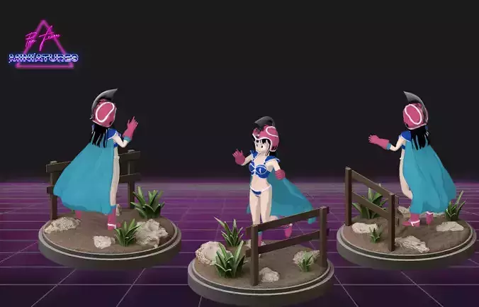 Chi-Chi from Dragon Ball 3D print model