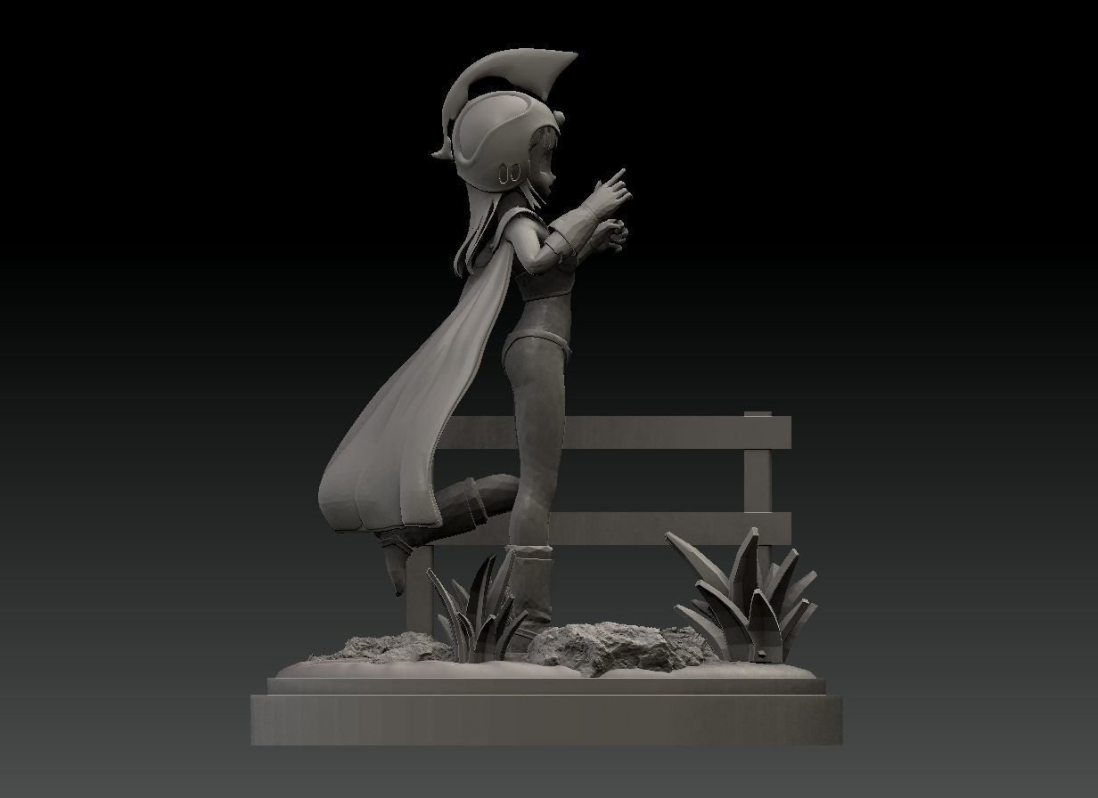 Chi-Chi from Dragon Ball 3D print model_3