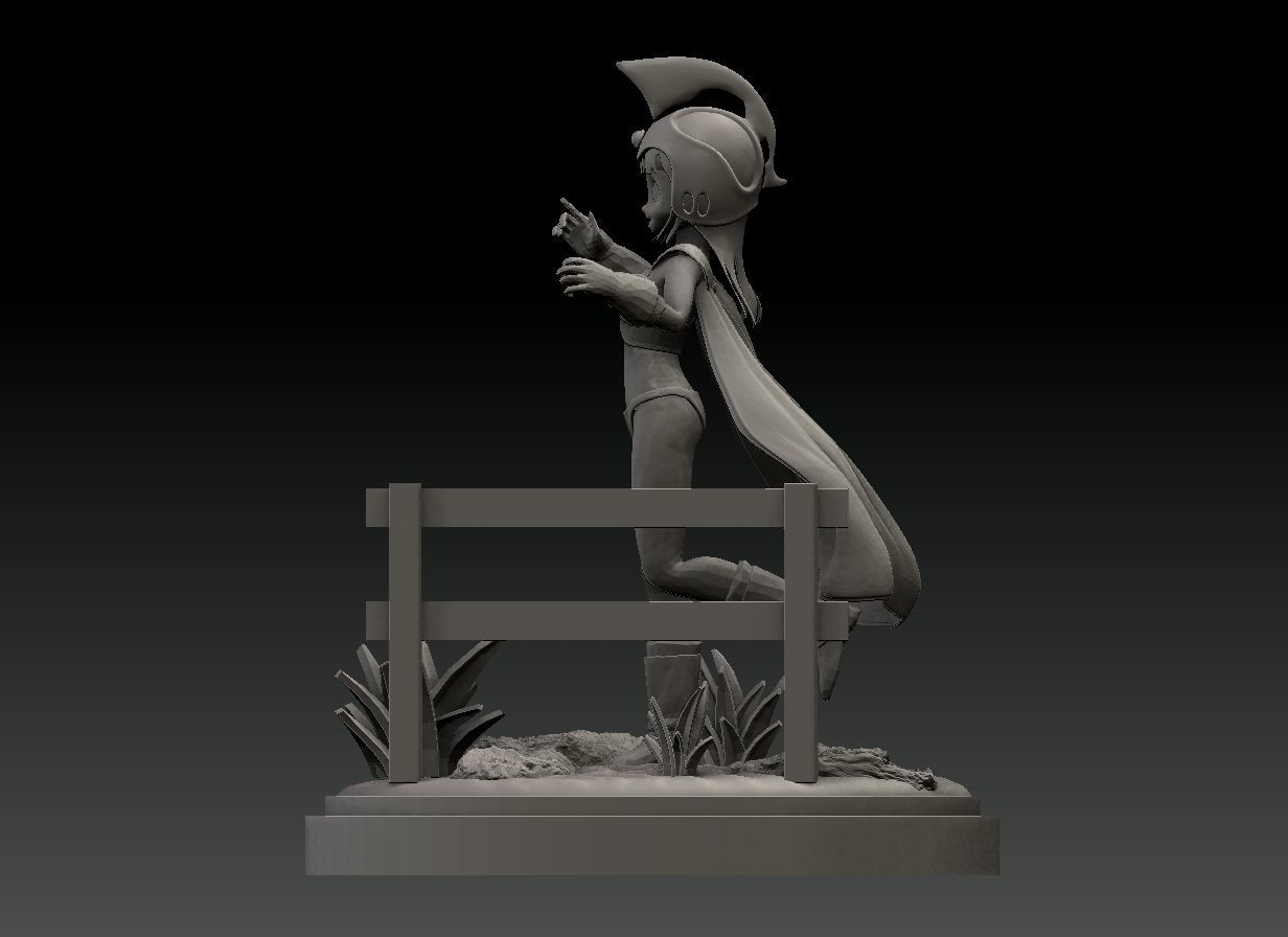 Chi-Chi from Dragon Ball 3D print model_4