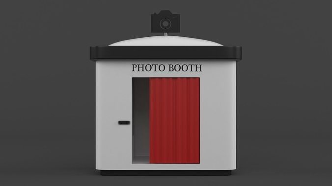 Photo Booth 3D model
