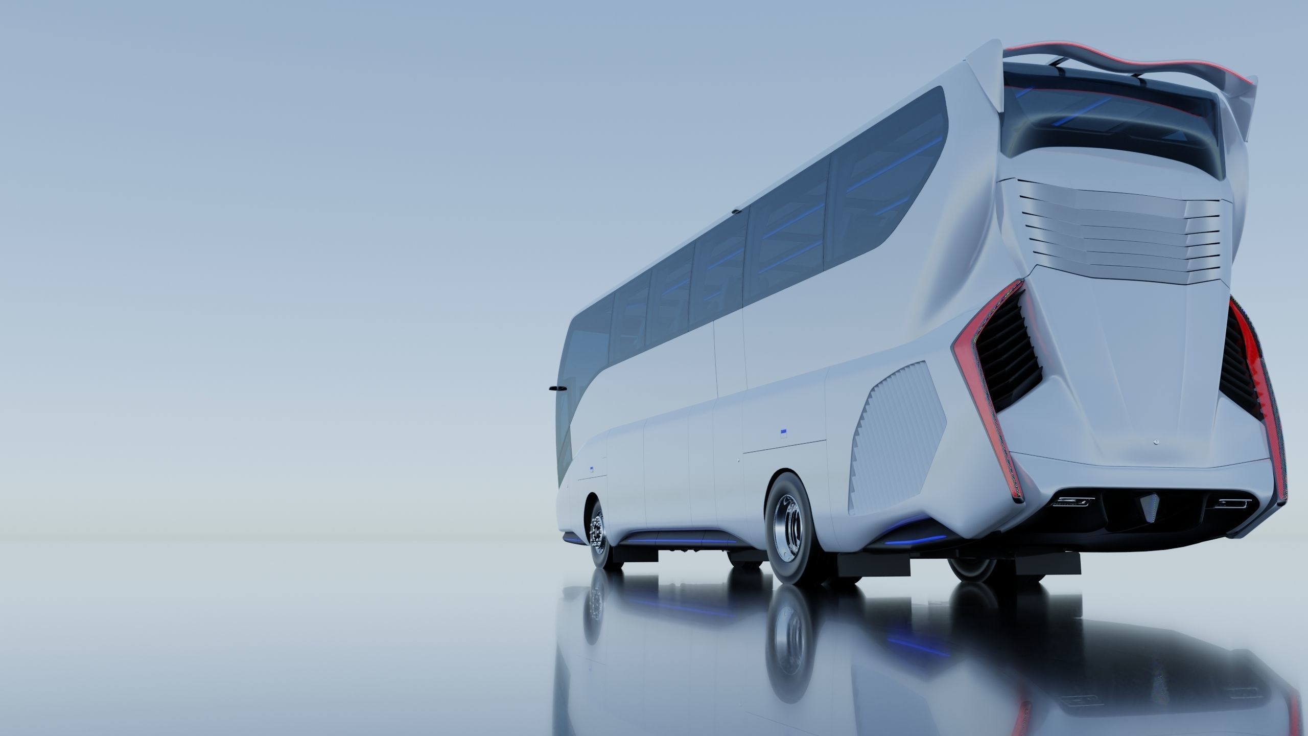 Khalif Panoramic electric bus 2022 3D model_4