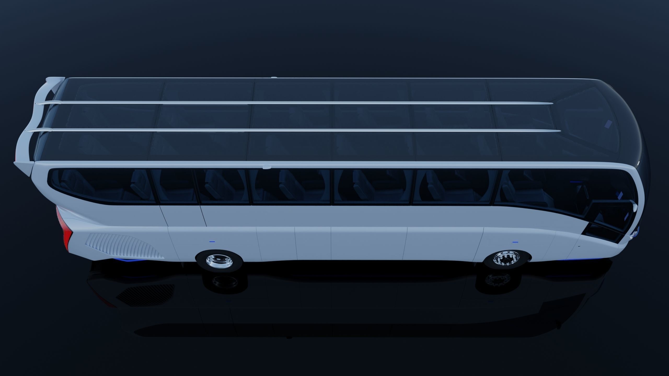 Khalif Panoramic electric bus 2022 3D model_6