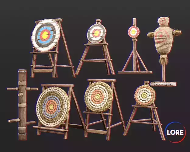 Medieval Collection Training Targets and Dummies 