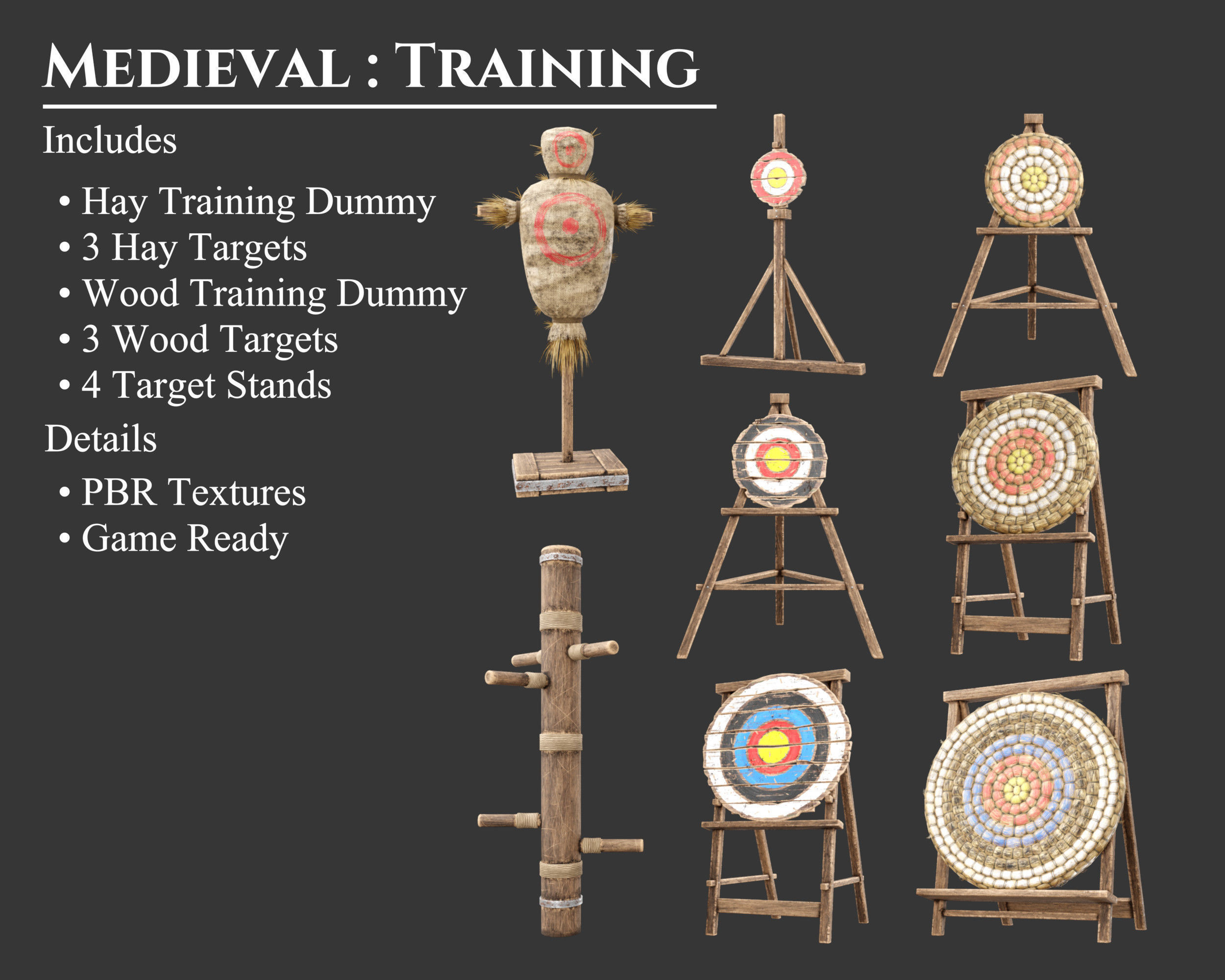 Medieval Collection Training Targets and Dummies _1