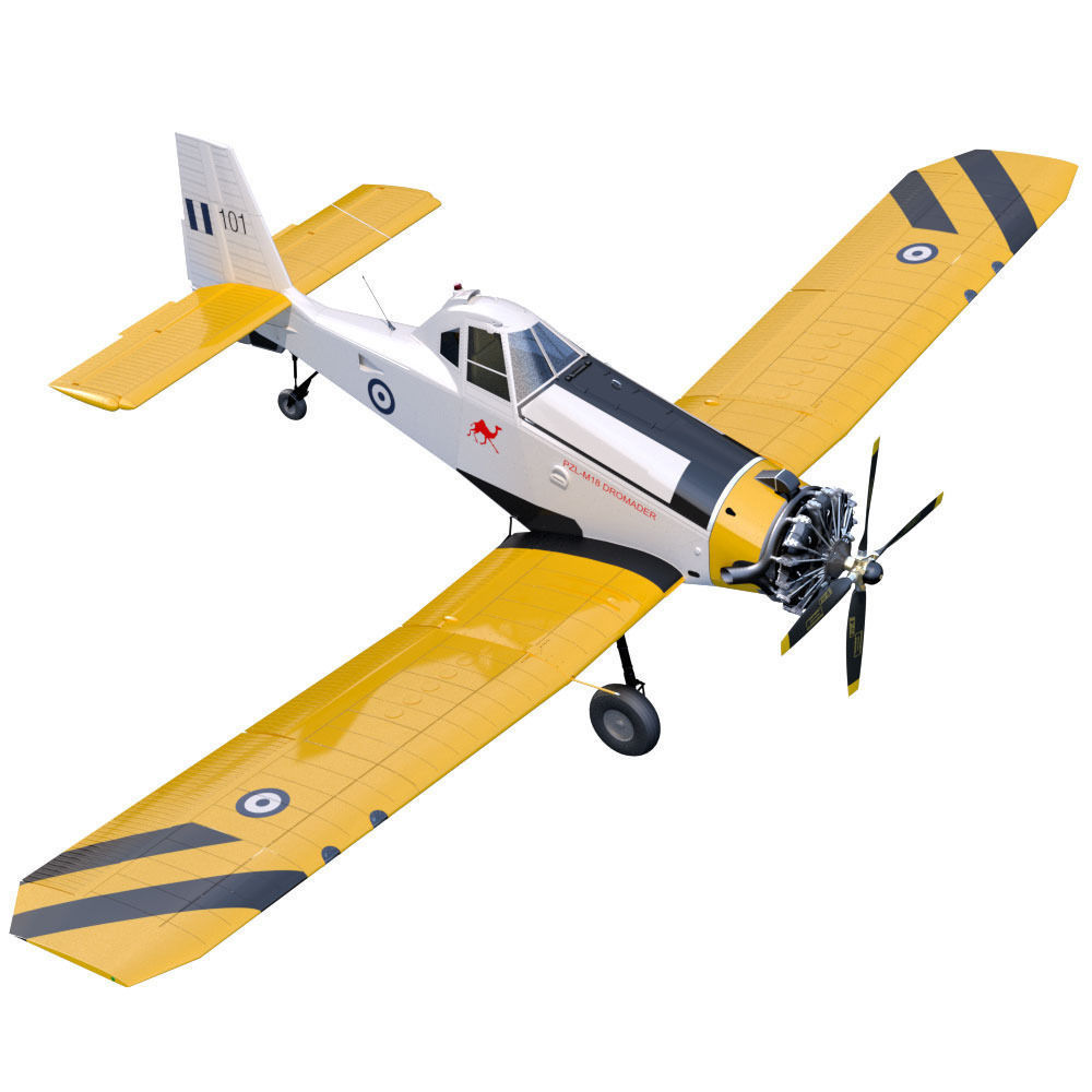 M-18 Dromader 3D model_19