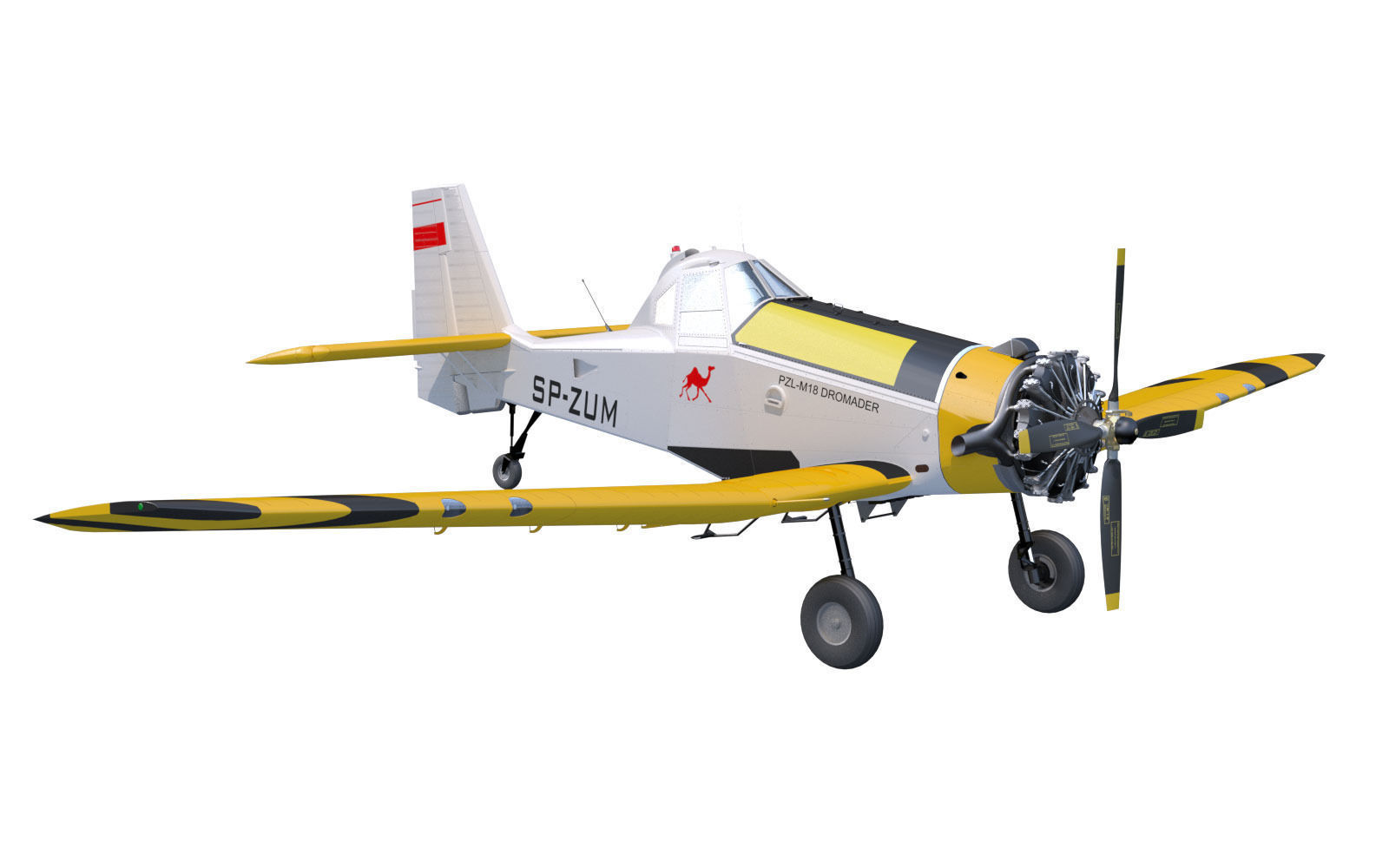 M-18 Dromader 3D model_2