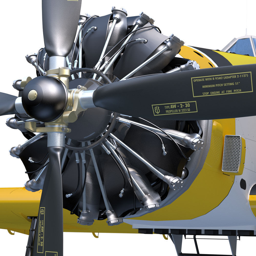 M-18 Dromader 3D model_10