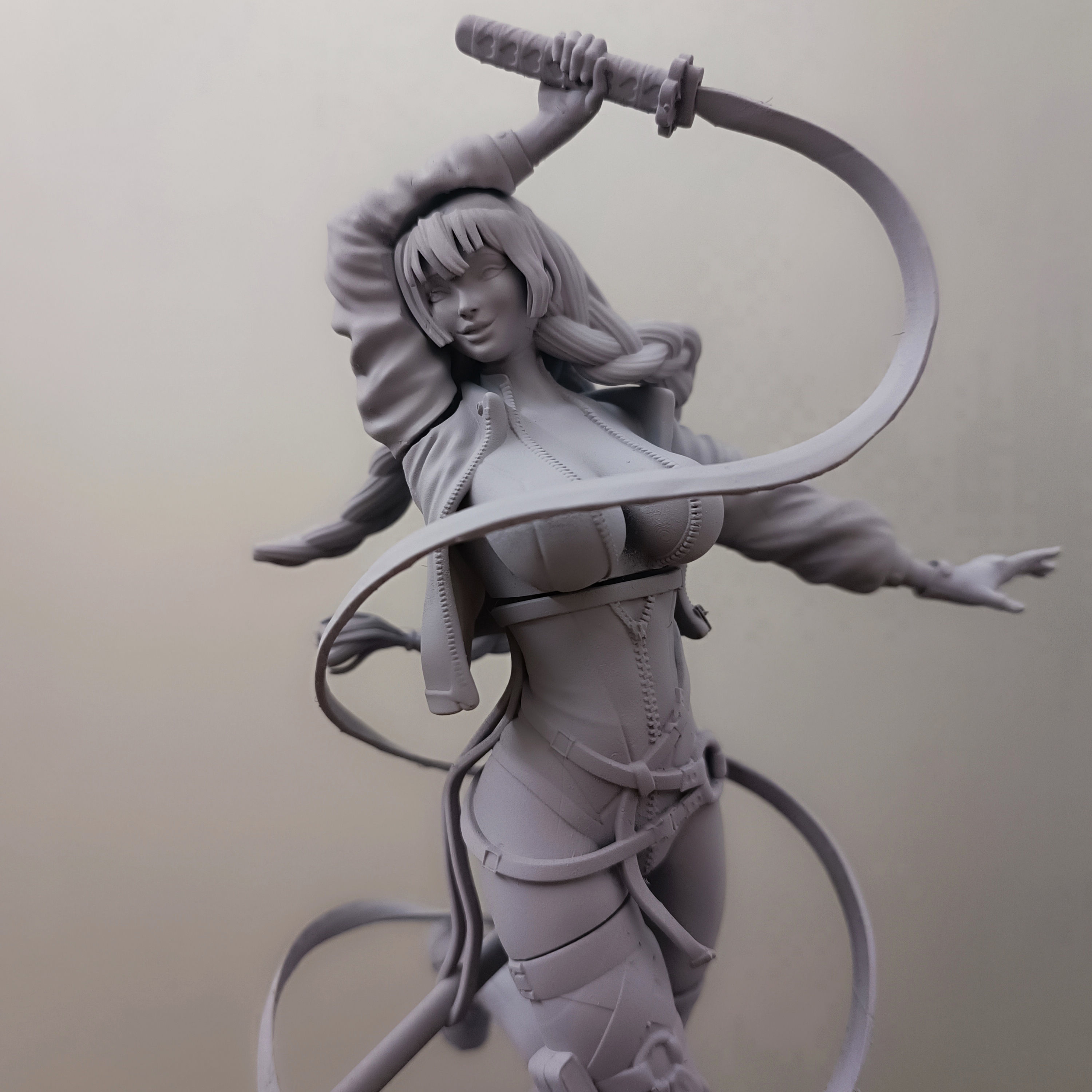 Kanroji Mitsuri Cyberpunk - Kimetsu No Yaiba 3D print model_9