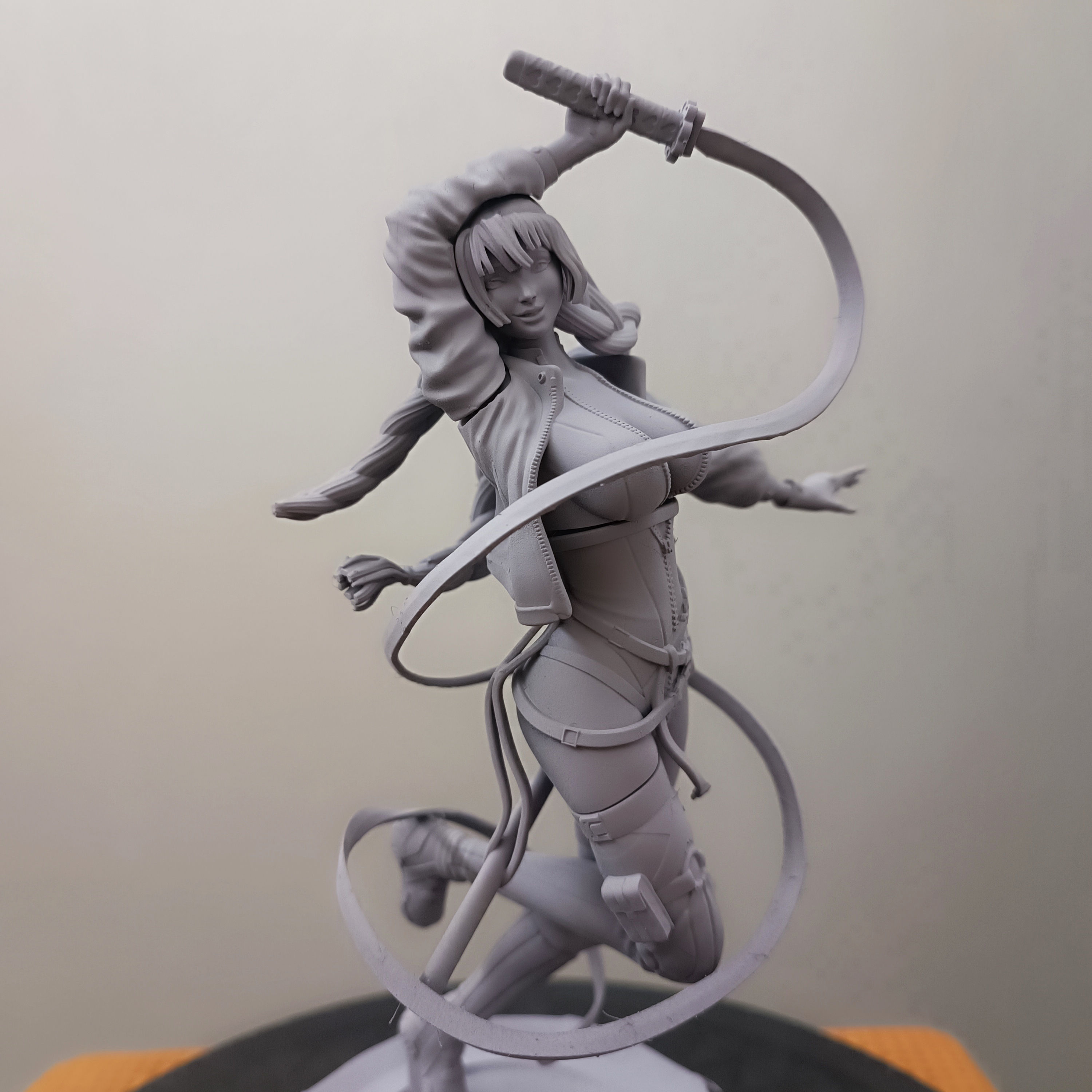Kanroji Mitsuri Cyberpunk - Kimetsu No Yaiba 3D print model_12