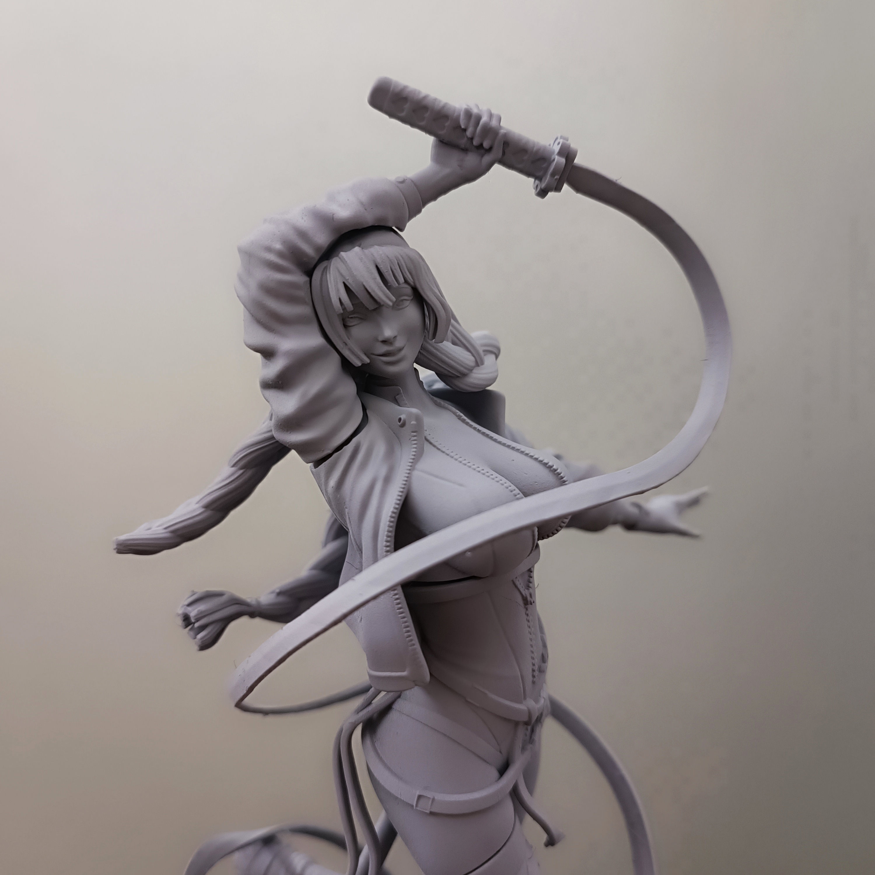 Kanroji Mitsuri Cyberpunk - Kimetsu No Yaiba 3D print model_11