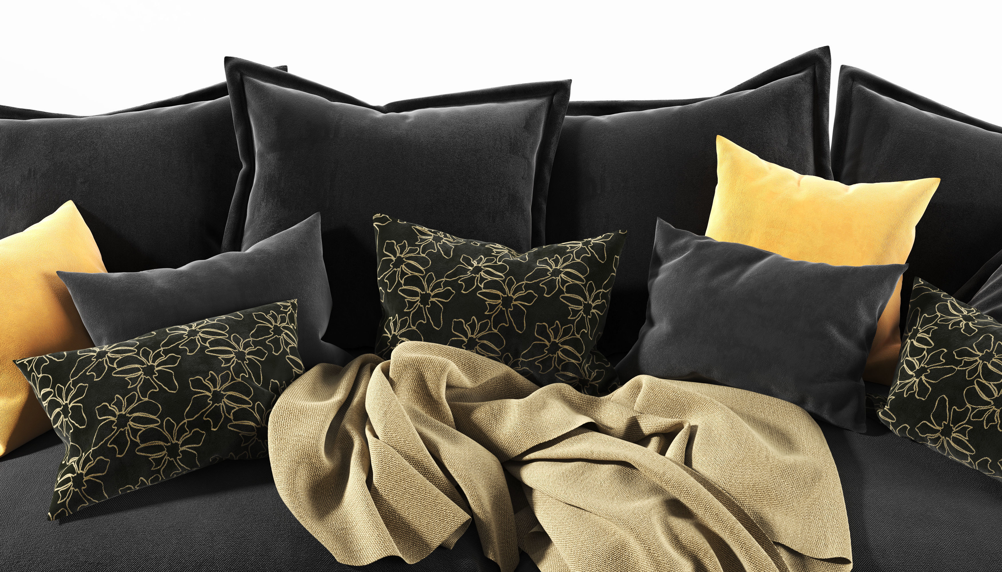 wodge2 sofa 3D model_9