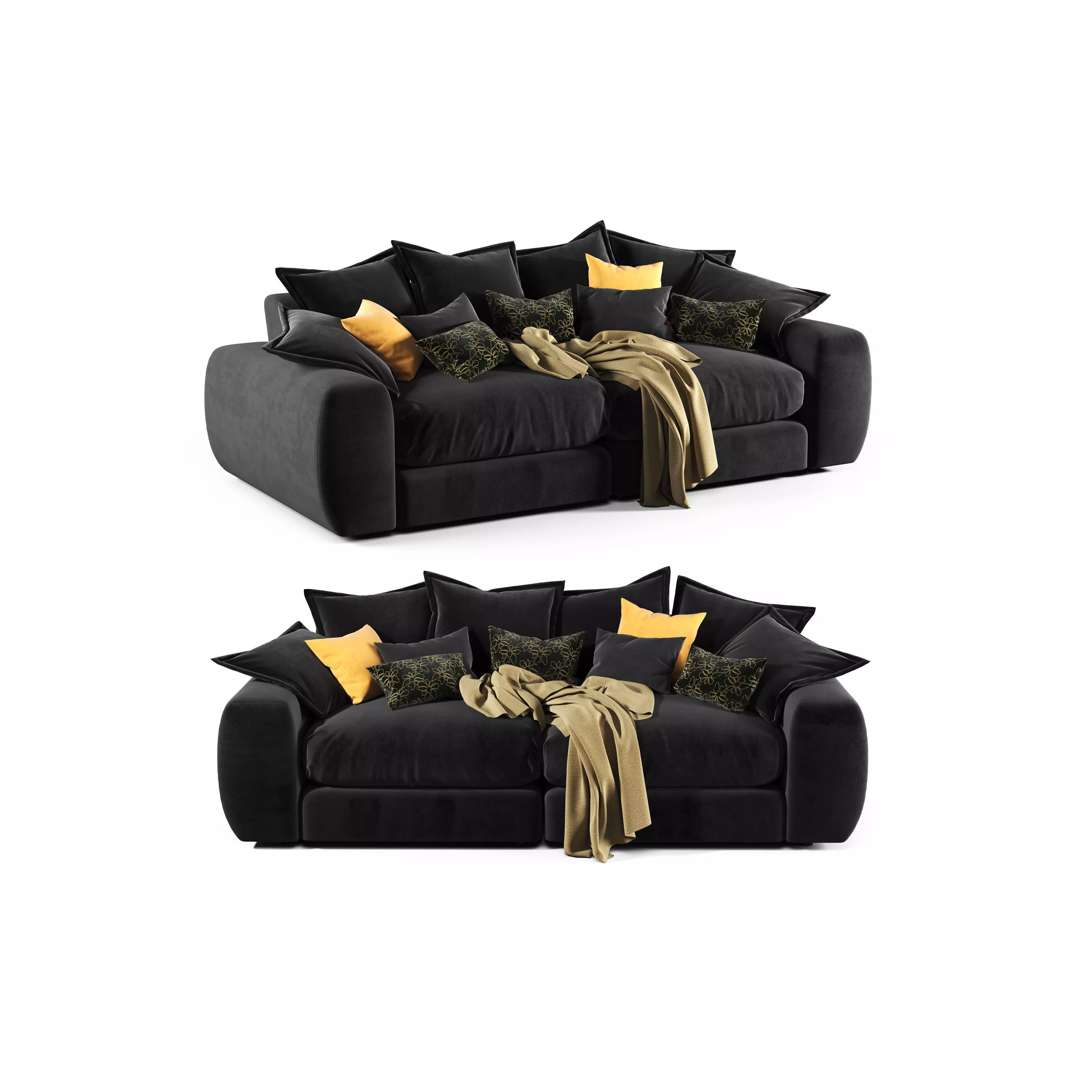 wodge2 sofa 3D model_0