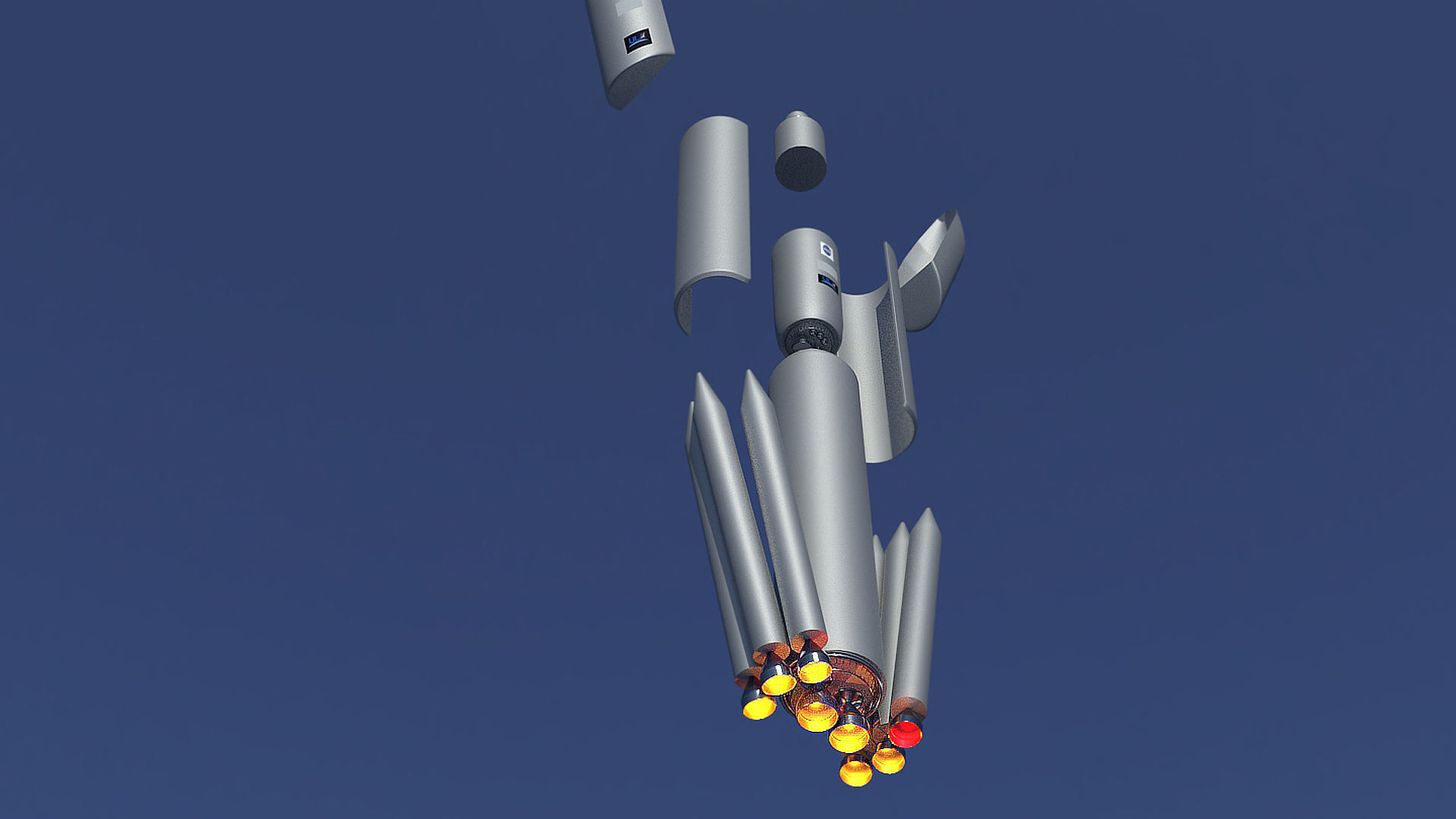 Vulcan Centaur 3D model_6