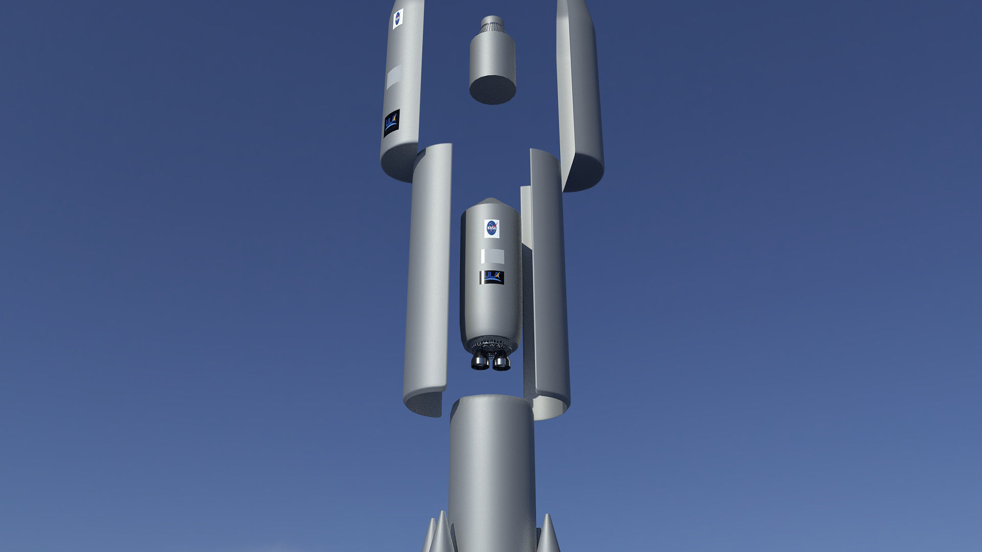 Vulcan Centaur 3D model_5