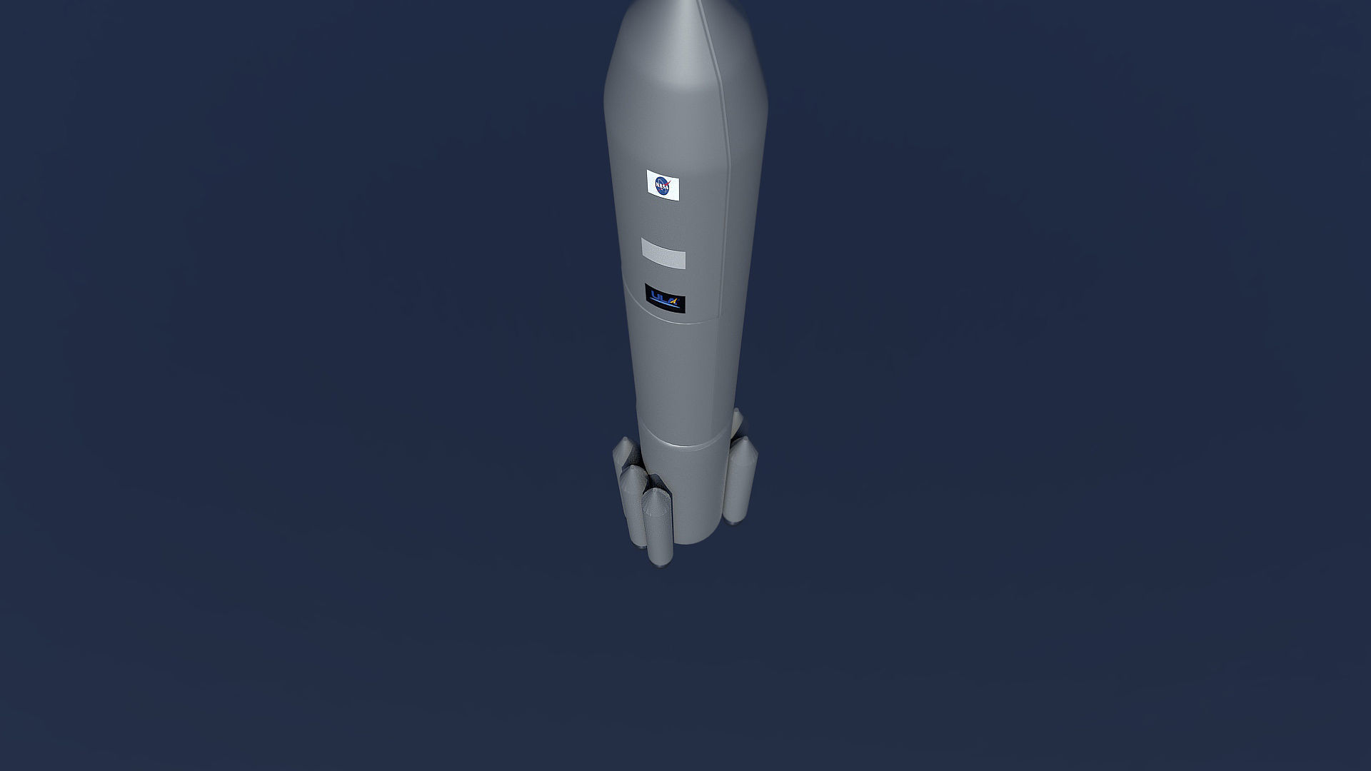 Vulcan Centaur 3D model_2