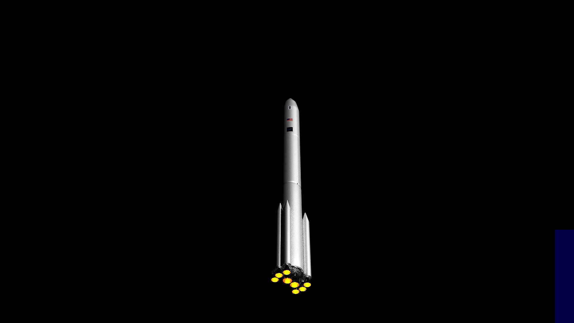 Vulcan Centaur 3D model_4