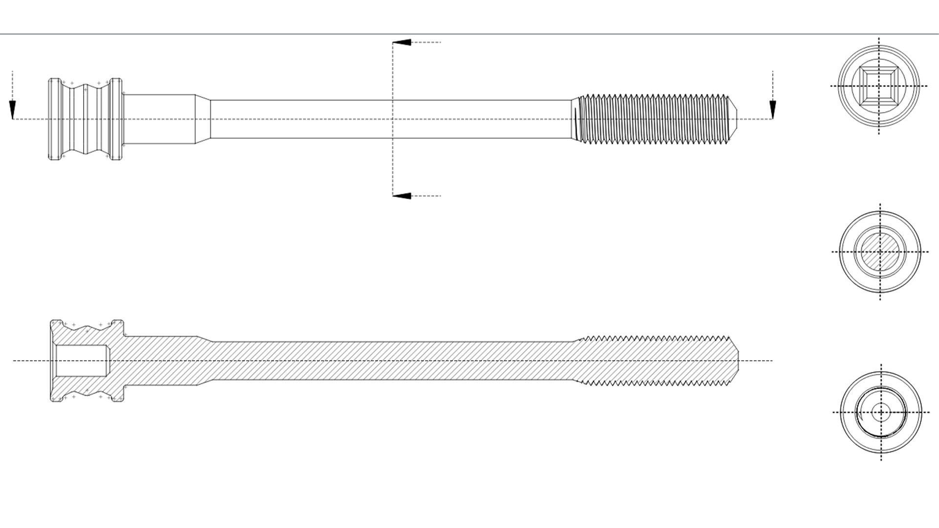 PARAFUSO DO TRANSFER - ODONTOLOGICA 3D print model_16