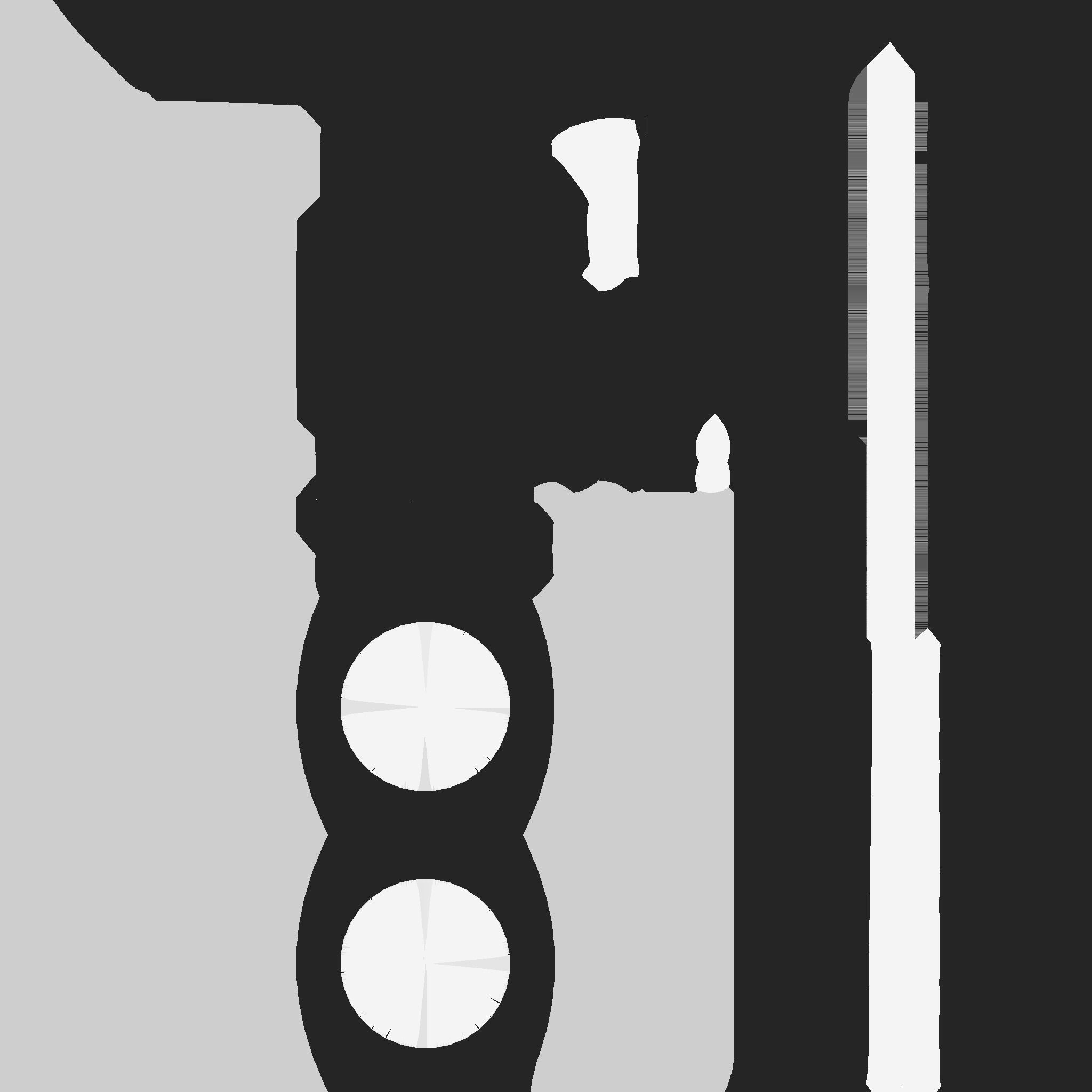 SciFi Sword A11 Black White - Character Design Fashion Low-poly 3D model_18