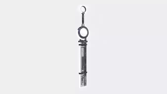 SciFi Sword A13 Black Camo - Character Design Fashion Low-poly 3D model SciFi Sword A13 Black Camo - Character Design Fashion Low-poly 3D model