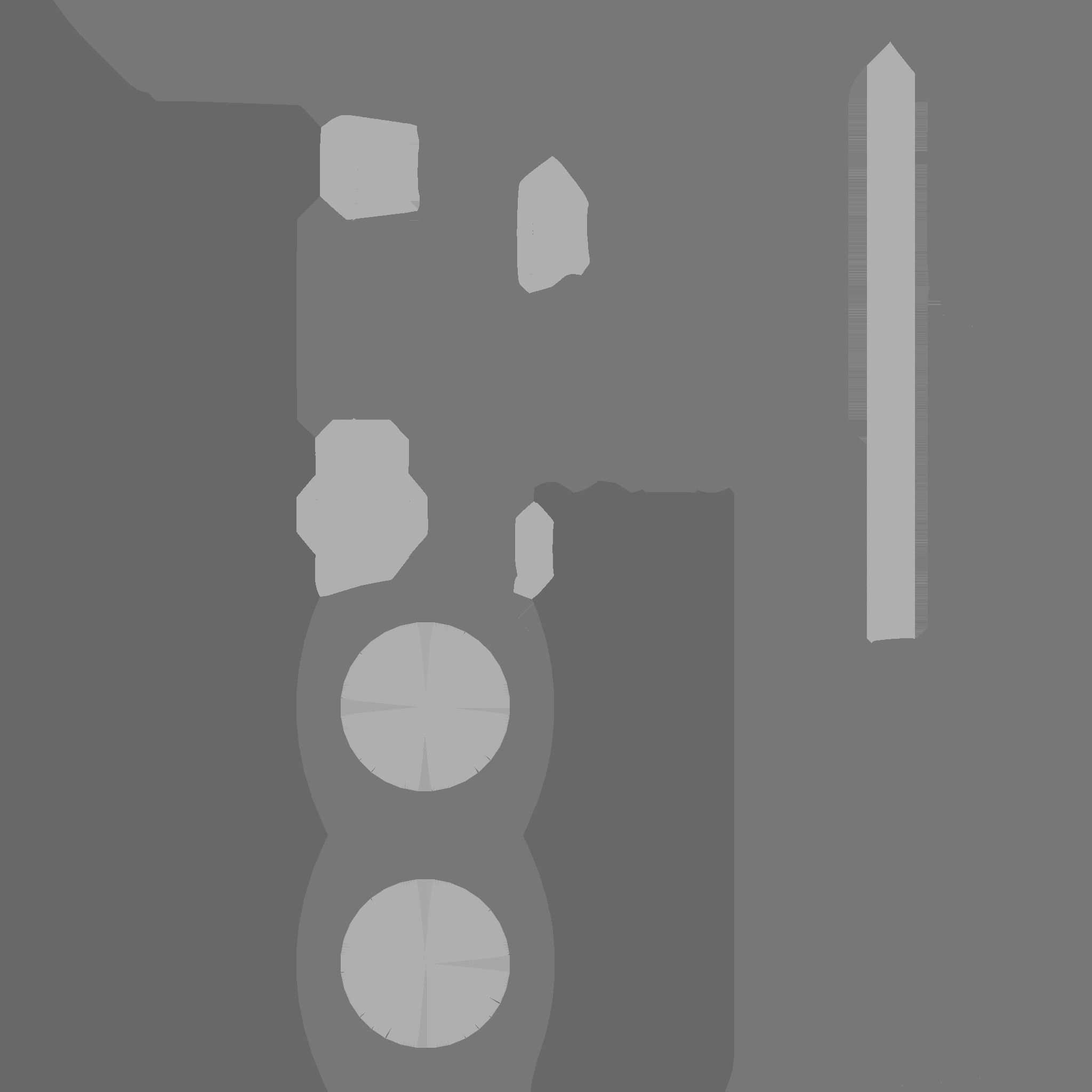 SciFi Sword A13 Black Camo - Character Design Fashion Low-poly 3D model_21