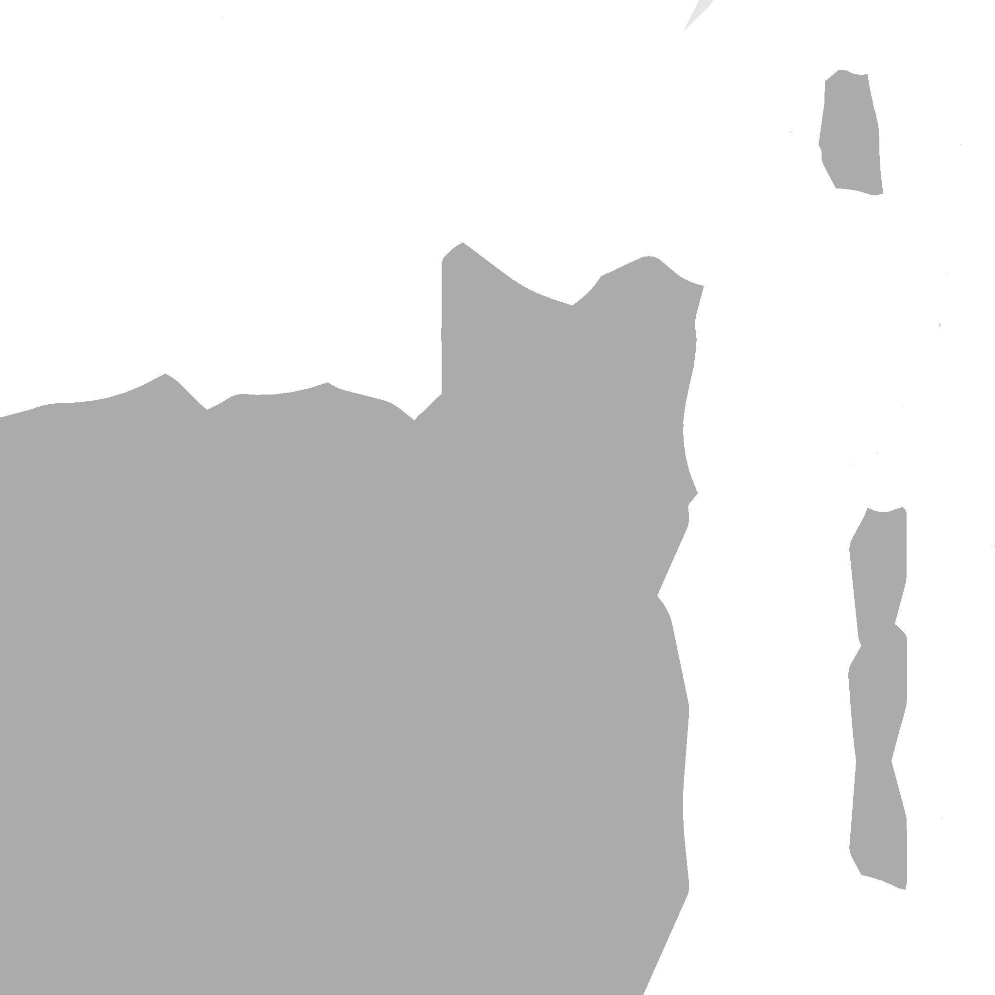 SciFi Shield A02 White Blue - Sci Fi Weapon Design Low-poly 3D model_26