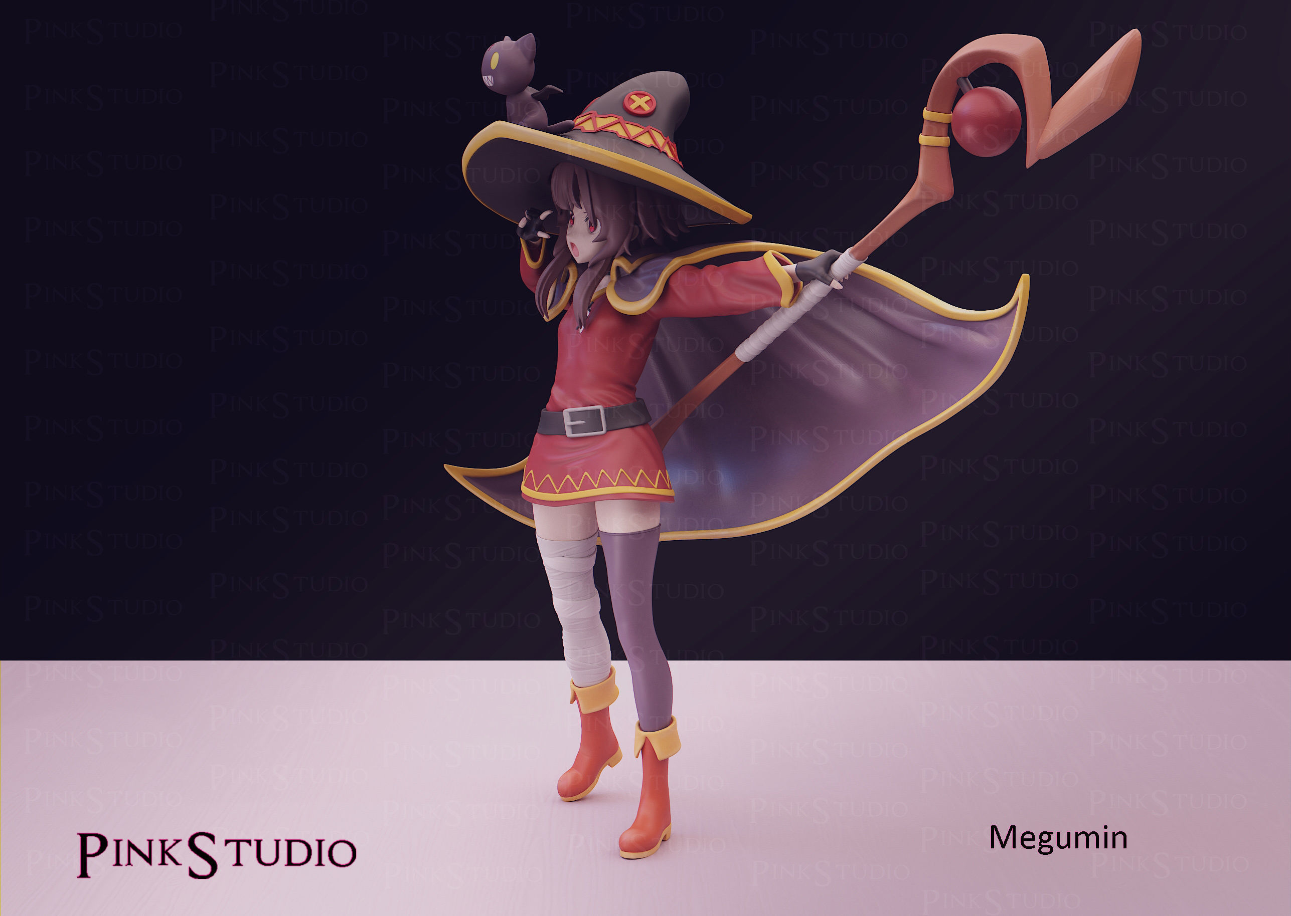 Konosuba - Megumin 3D print model_7