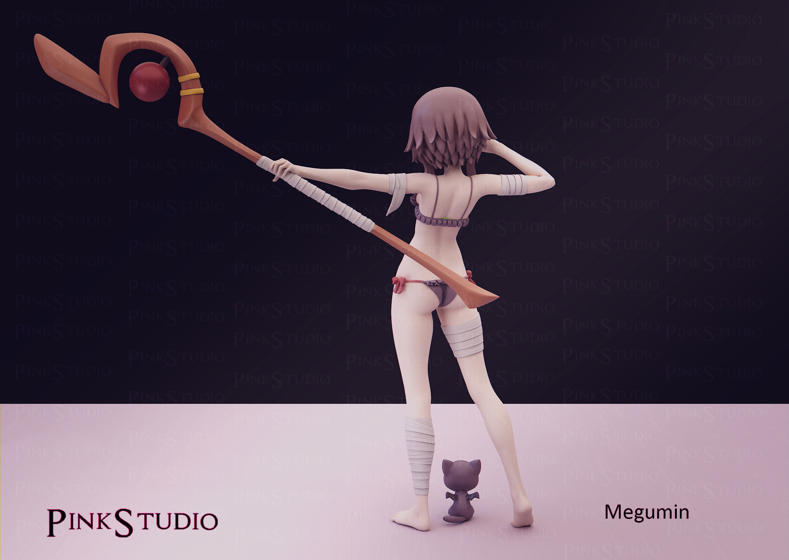 Konosuba - Megumin 3D print model_6