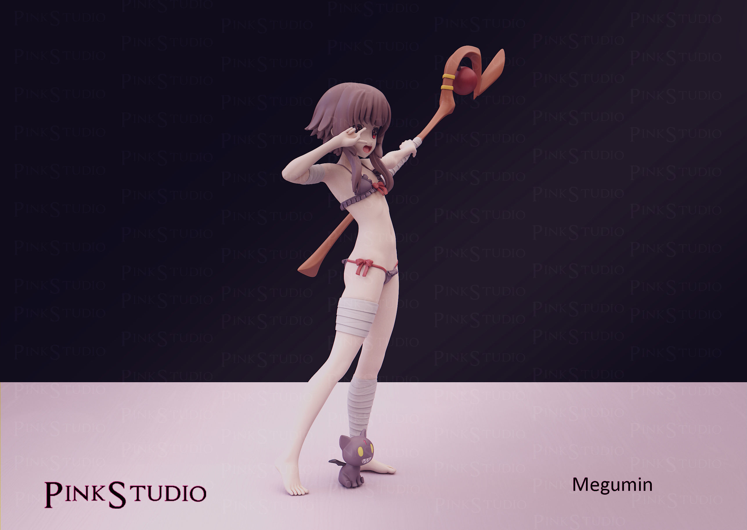 Konosuba - Megumin 3D print model_4