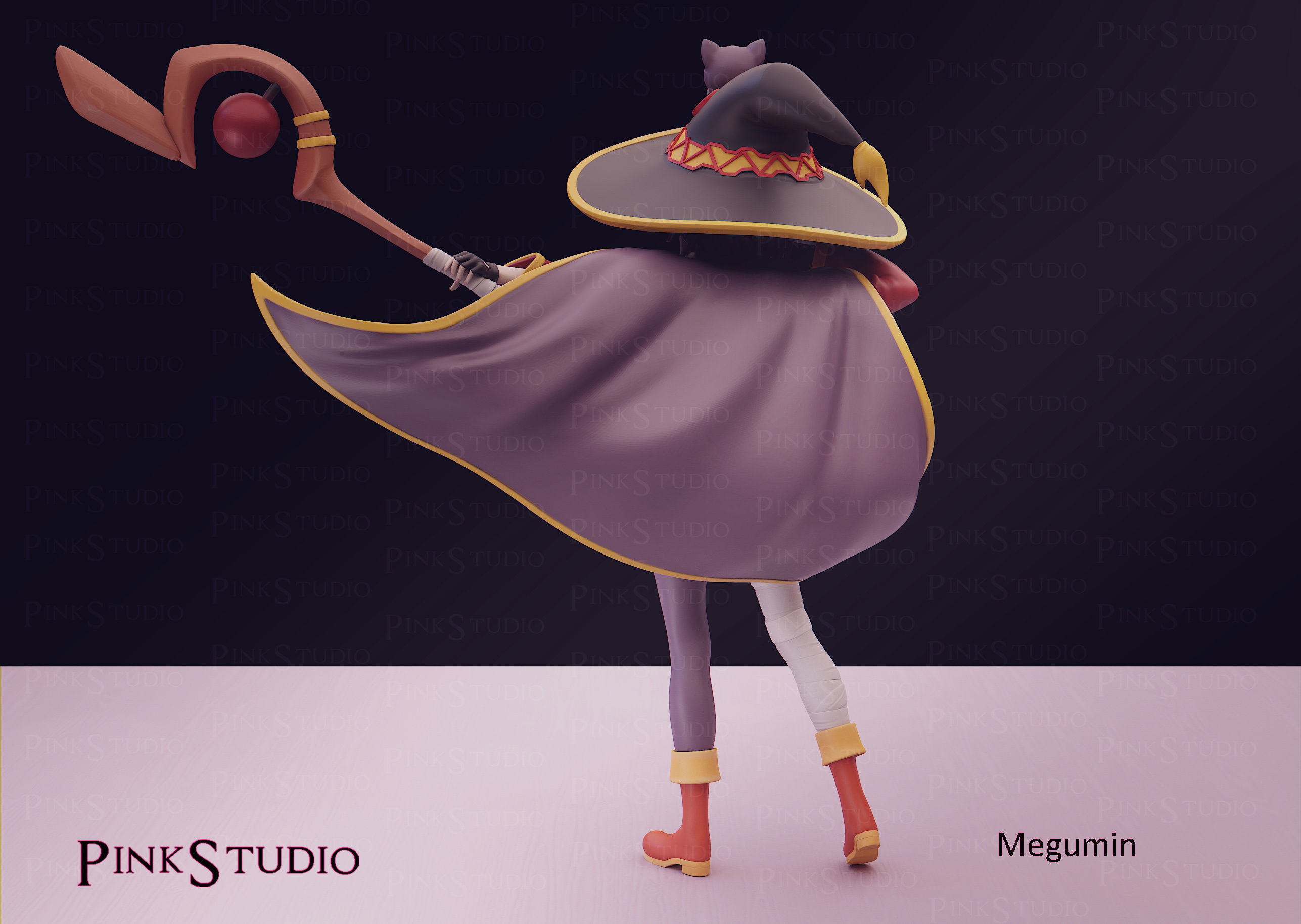 Konosuba - Megumin 3D print model_5