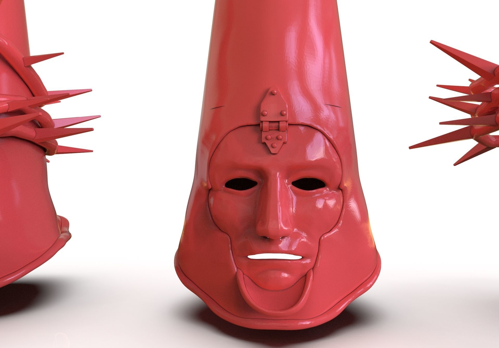 The Penitent One Helmet Blasphemous Stoic Mask 3D print model_14