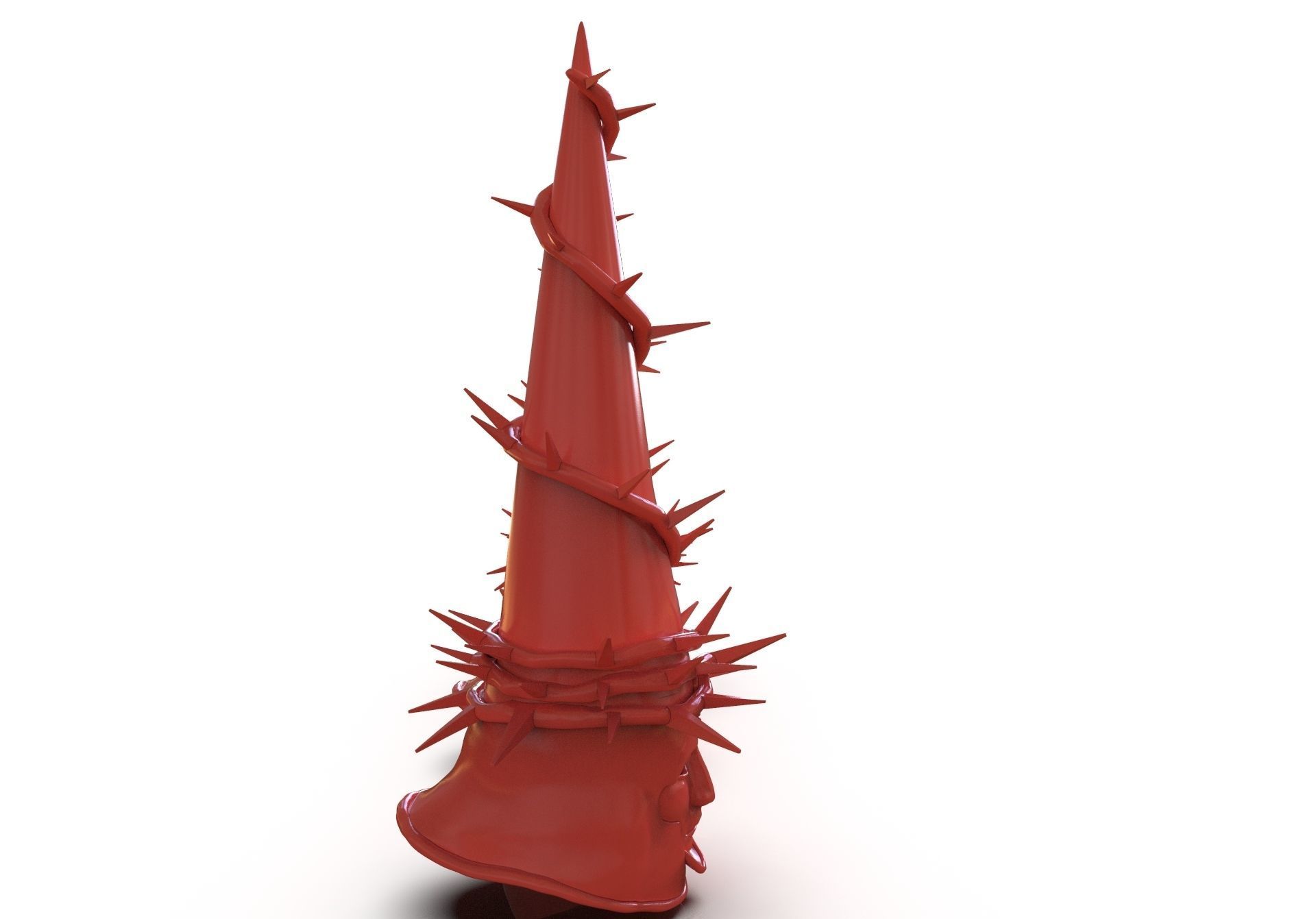 The Penitent One Helmet Blasphemous Stoic Mask 3D print model_8